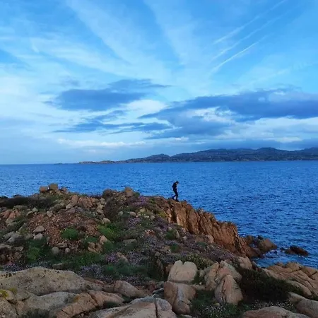 Casa Mughetto R5055 Seafront, Private Sea Access, Swimming Pool Villa La Maddalena  Exterior photo