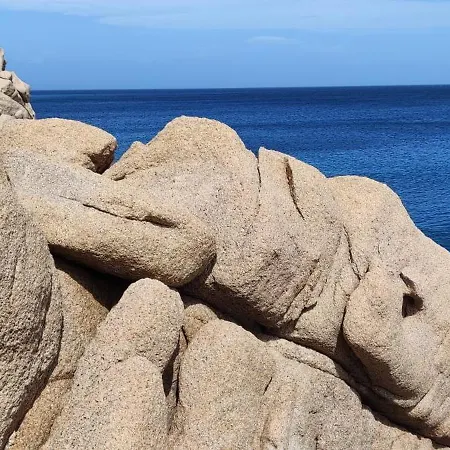 Casa Mughetto R5055 Seafront, Private Sea Access, Swimming Pool Villa La Maddalena  Exterior photo